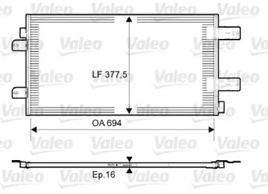 Конденсатор VALEO 814003