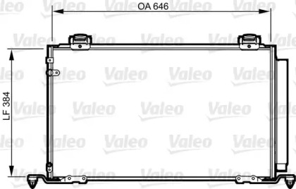 Конденсатор VALEO 814209