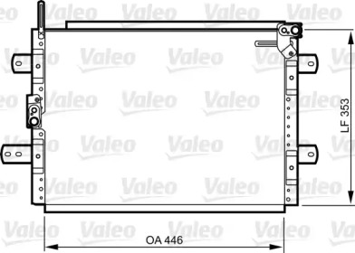 Конденсатор VALEO 814244