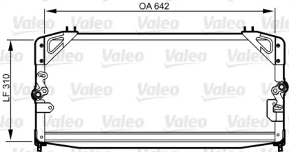 Конденсатор, кондиционер VALEO 814279