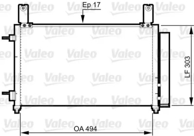 Конденсатор VALEO 814358