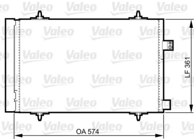 Конденсатор VALEO 814363