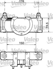 Теплообменник VALEO 816593