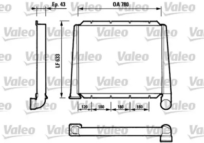 Интеркулер VALEO 816607