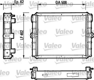 Теплообменник VALEO 816651