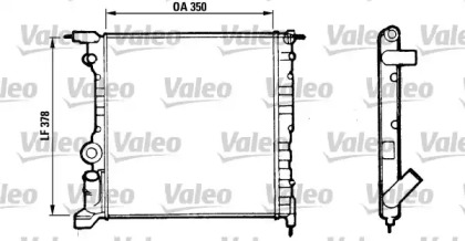 Теплообменник VALEO 816656