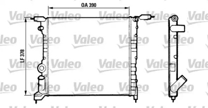 Теплообменник VALEO 816657