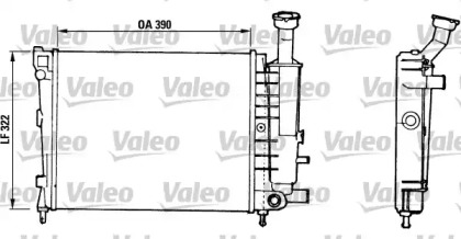 Теплообменник VALEO 816706