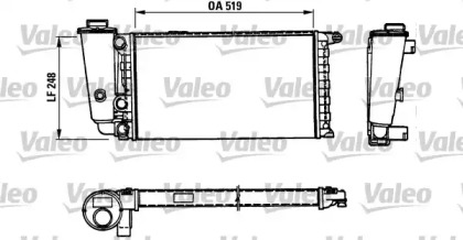 Теплообменник VALEO 816707