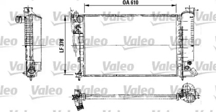 Теплообменник VALEO 816716