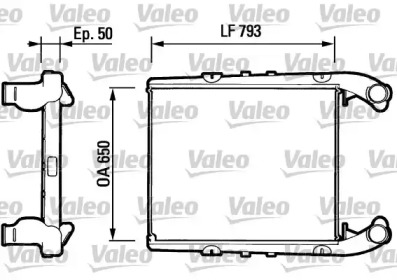 Теплообменник VALEO 816717