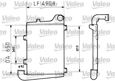 Теплообменник VALEO 816729