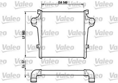 Теплообменник VALEO 816733