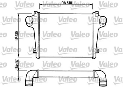 Интеркулер VALEO 816736