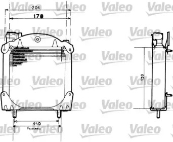 Теплообменник VALEO 816746