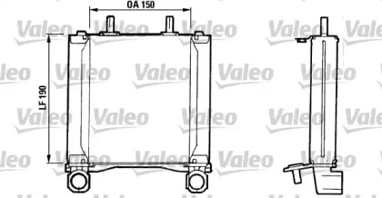 Теплообменник VALEO 816752