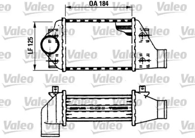 Теплообменник VALEO 816763