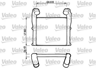 Теплообменник VALEO 816784