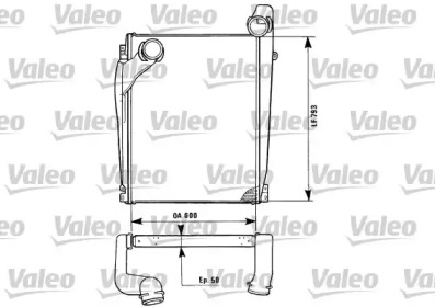 Теплообменник VALEO 816786