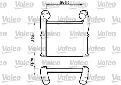 Интеркулер VALEO 816793