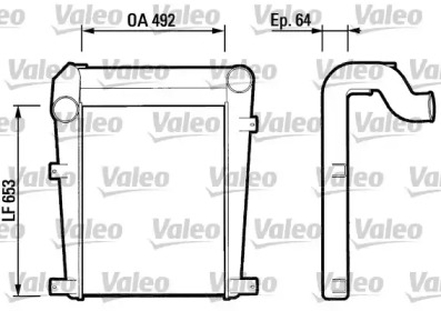 Теплообменник VALEO 816802