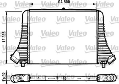 Интеркулер VALEO 816849