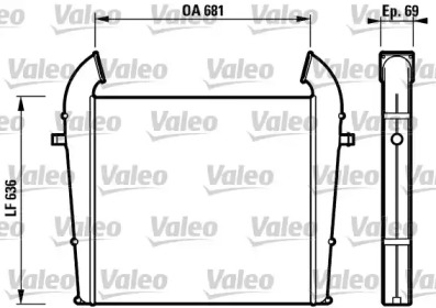 Теплообменник VALEO 816853