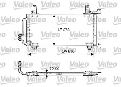 Конденсатор VALEO 816866