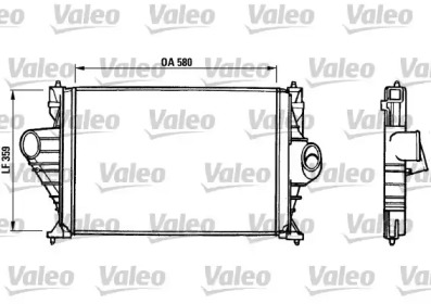 Интеркулер VALEO 816889