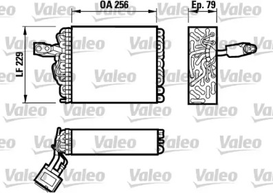 Испаритель VALEO 817032