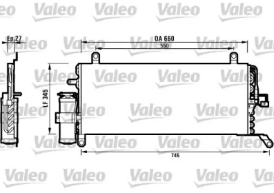 Конденсатор VALEO 817050