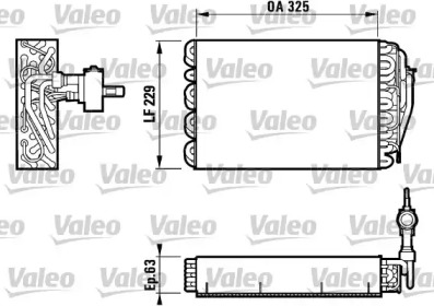 Испаритель VALEO 817086