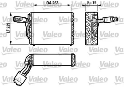 Испаритель VALEO 817110