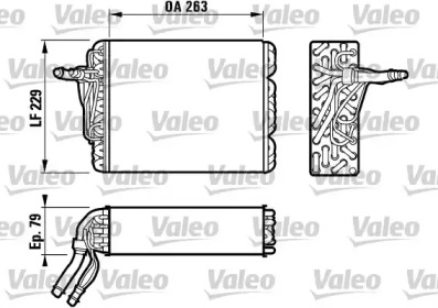 Испаритель VALEO 817111