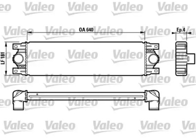 Теплообменник VALEO 817115