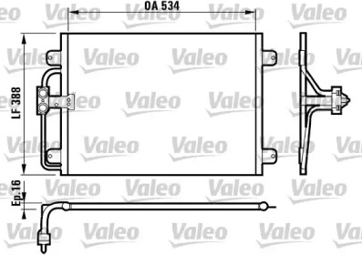 Конденсатор VALEO 817197