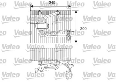 Испаритель VALEO 817209