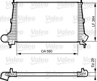 Теплообменник VALEO 817276