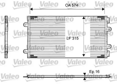 Конденсатор VALEO 817385