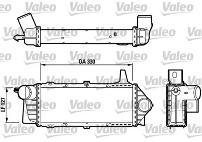 Теплообменник VALEO 817388