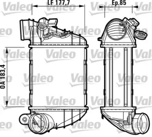 Теплообменник VALEO 817438