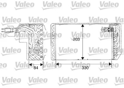 Испаритель VALEO 817467