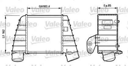 Теплообменник VALEO 817488