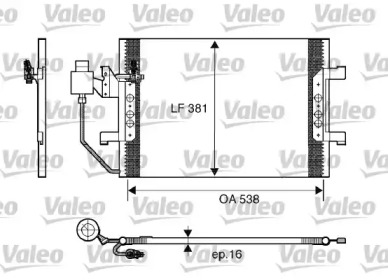 Конденсатор VALEO 817504