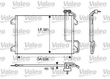 Конденсатор VALEO 817509