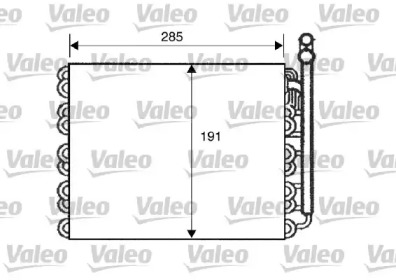 Испаритель VALEO 817510