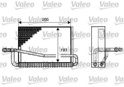 Испаритель, кондиционер VALEO 817520