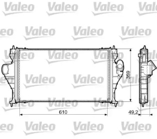 Теплообменник VALEO 817578