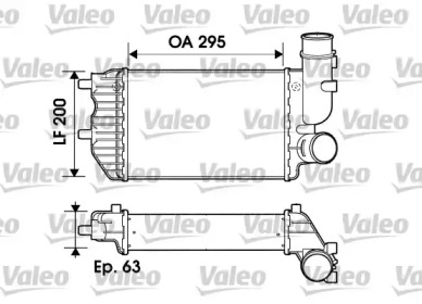 Теплообменник VALEO 817632