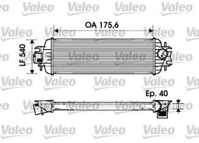 Теплообменник VALEO 817636